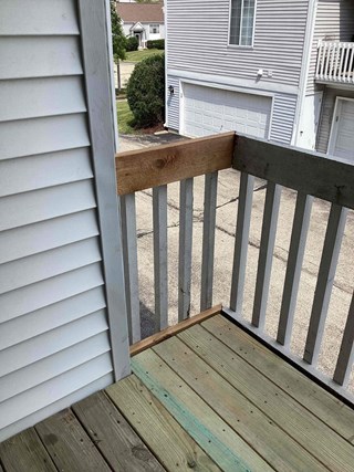 Ace Handyman Services Fox Valley Deck Repair - After