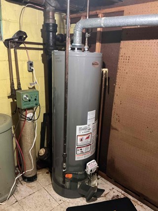 Hot Water Tank Installation in Morris, IL - After