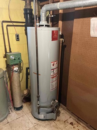 Hot Water Tank Installation in Morris, IL - Before