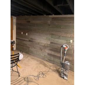 Shiplap Wall Installation in Seneca, IL - After
