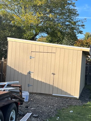 Shed Build in Braidwood, IL - After