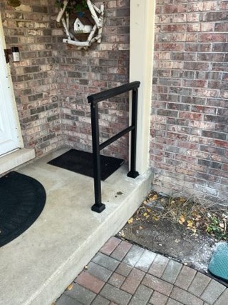 Handrail installation in Northbrook, IL - After