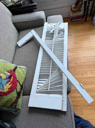 Broken Shutter, Chicago, IL - Before