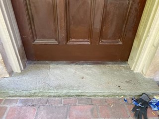 Front Door Restoration in Highland Park, IL - After
