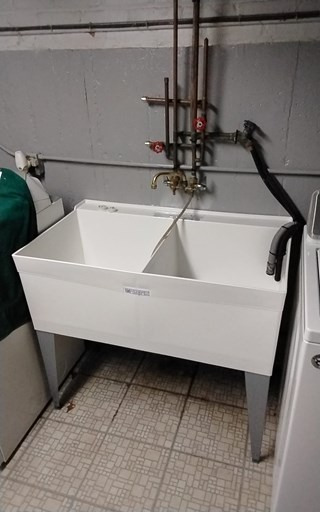 Laundry Sink Installation in Chicago, IL - After