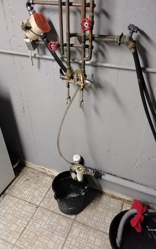 Laundry Sink Installation in Chicago, IL - Before