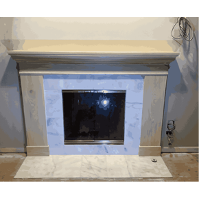 fireplace replacement Ace Handyman Services Project in Palatine, IL