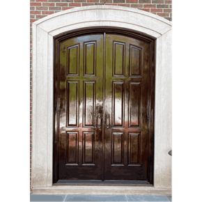 Exterior door painting Ace Handyman Services Project in Palatine, IL