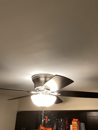 Ceiling Drywall Repair in Schaumburg IL - After 