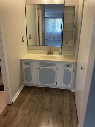 Vanity Replacement in Park Ridge, IL - Before
