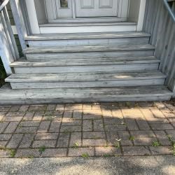 Front Entry Porch stairs redone in Mundelein After