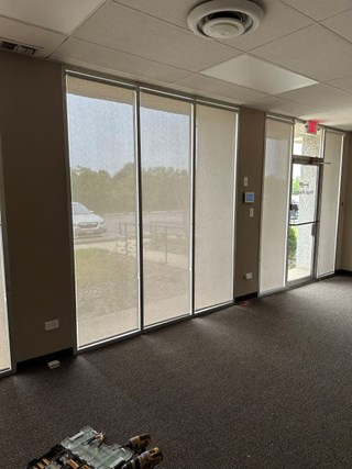 Install of Roller Shades Deerfield, IL after