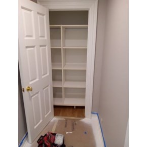 New Shelving Installation
