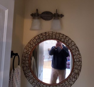 Old light fixture
