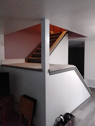 Ace Handyman Services of Lincoln Way added banisters before