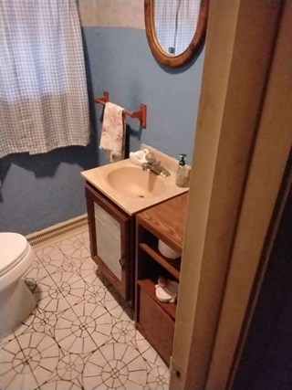 Ace Handyman Services of Lincoln Way did a bathroom refresh before