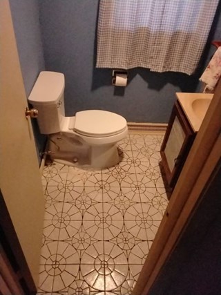 Ace Handyman Services of Lincoln Way did a bathroom refresh before