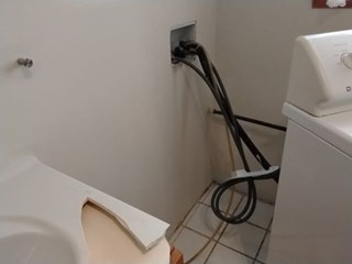 Ace Handyman Services of Lincoln Way repaired drywall damage and painted after