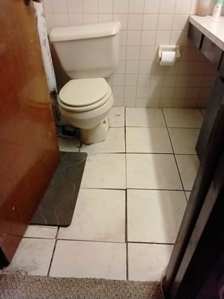 Ace Handyman Services of Lincoln Way Replace Floor and Vanity before