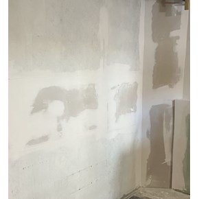 Ace Handyman Services of Lincoln Way installed drywall, mud, tape and sanding - got it ready for painting