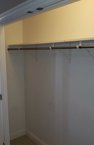 Closet Shelf After