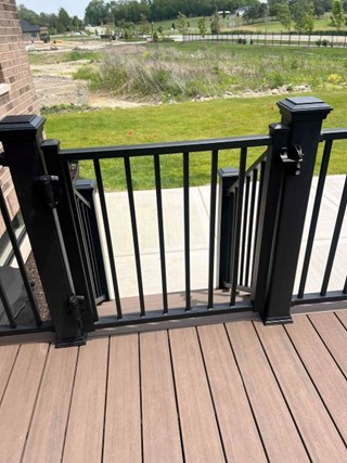 Ace Handyman Services of Lincoln Way installed a new gate after