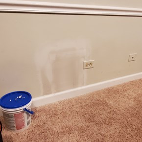 New Lenox drywall repair after