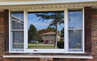 Ace Handyman Services of Lincoln Way Window Sash Repair Before
