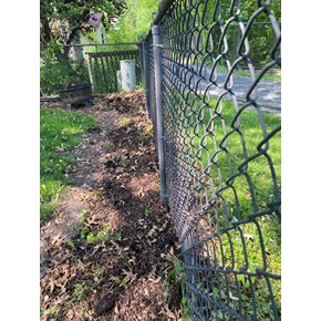 Ace Handyman Services of Lincoln Way repaired a chain link fence that was separating 
