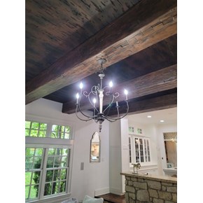 Ace Handyman Services of Lincoln Way installed a chandelier 