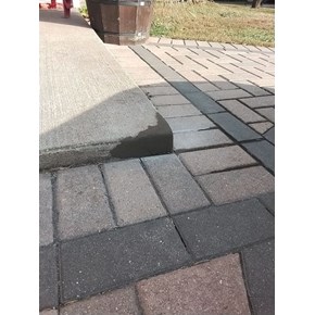 Ace Handyman Services repaired a concrete step
