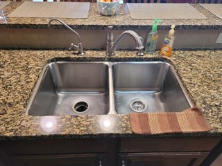 Ace Handyman Services of Lincoln Way replaced a kitchen faucet before