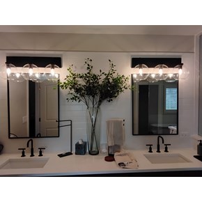 Ace Handyman Services of Lincoln Way hung mirrors
