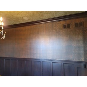 Ace Handyman Services of Lincoln Way office painting with texture