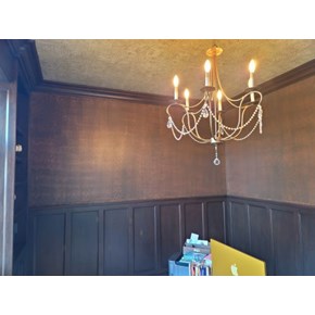 Ace Handyman Services of Lincoln Way office painting with texture