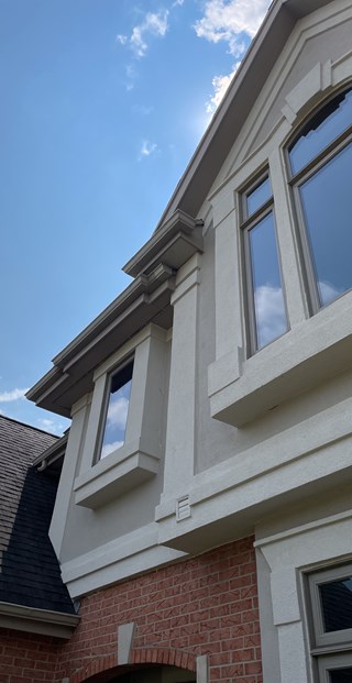 Ace Handyman Services of Lincoln Way replaced and painted soffit after
