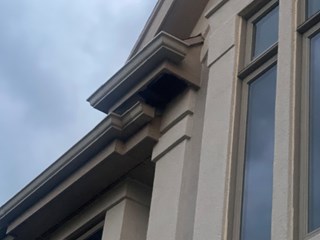 Ace Handyman Services of Lincoln Way replaced and painted soffit before