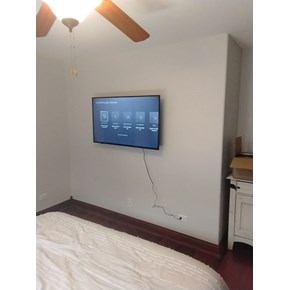 Ace Handyman Services of Lincoln Way mounted a TV