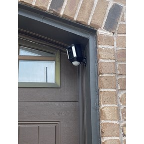 Ace Handyman Services of Lincoln Way installed a security camera 