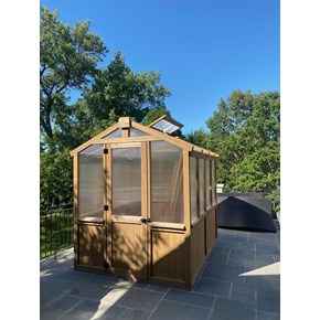 Ace Handyman Services of Lincoln Way built this beautiful Greenhouse