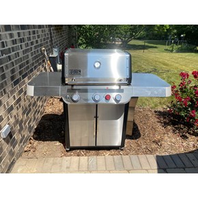Ace Handyman Services of Lincoln Way installed gas weber grill