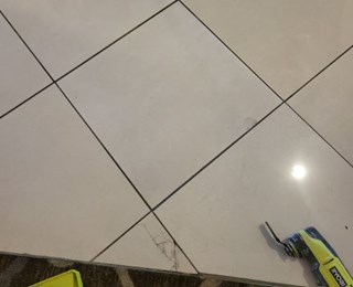 Ace Handyman Services of Lincoln Way repaired three tiles before