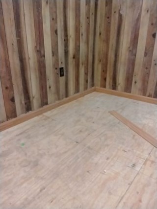 Ace Handyman Services of Lincoln Way replaced the flooring and subfloor after