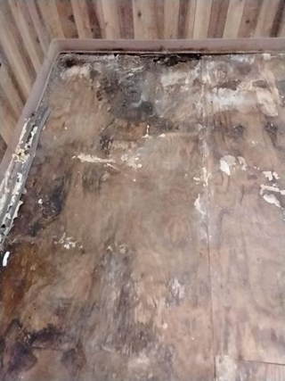 Ace Handyman Services of Lincoln Way replaced the flooring and subfloor before