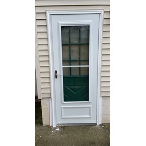 Ace Handyman Services of Lincoln Way replaced trim and the side door 