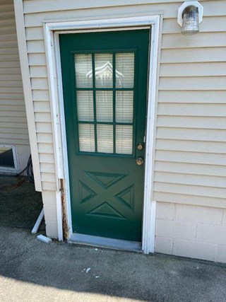 Ace Handyman Services of Lincoln Way replaced a door and trim before