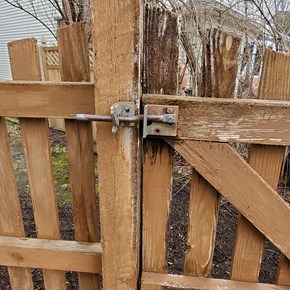 Gate Latch Repair