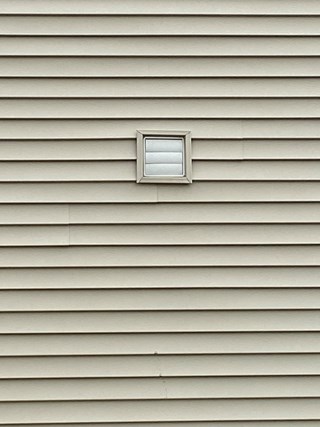 Ace Handyman Services of Lincoln Way exterior vent replacement before