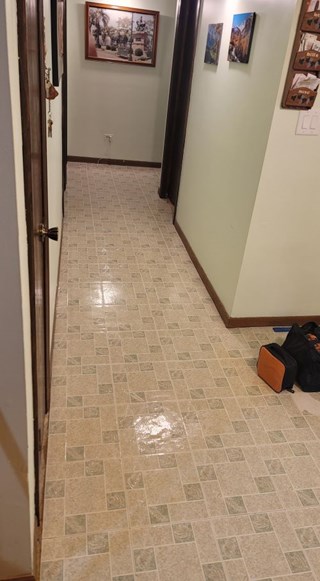 Ace Handyman Services of Lincoln Way Flooring install before