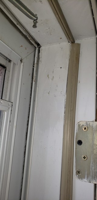 Ace Handyman Services of Lincoln Way door frame repair after